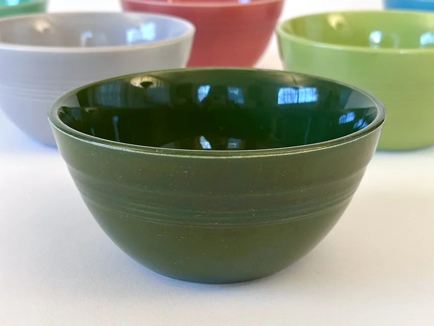 forest green harlequin 36s bowl