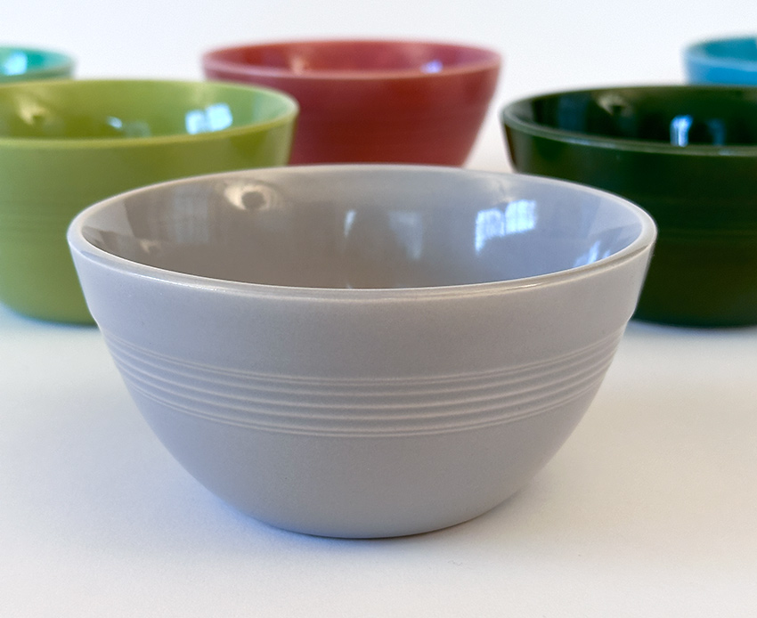 Gray harlequin 36s bowl