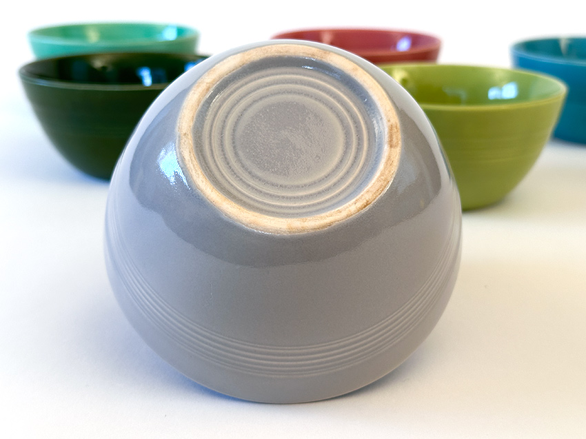 Gray harlequin 36s bowl