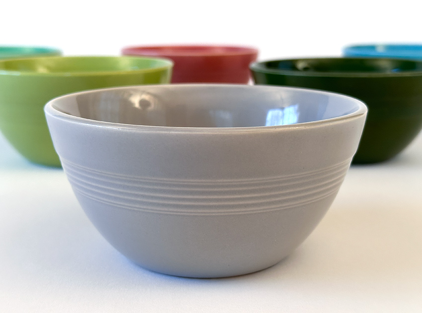 Gray harlequin 36s bowl