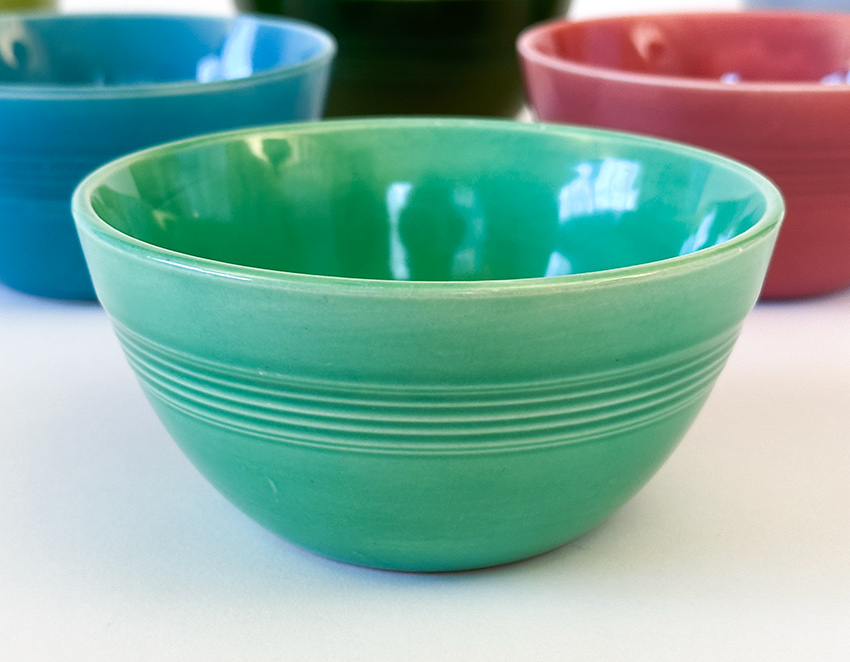 Green harlequin 36s bowl