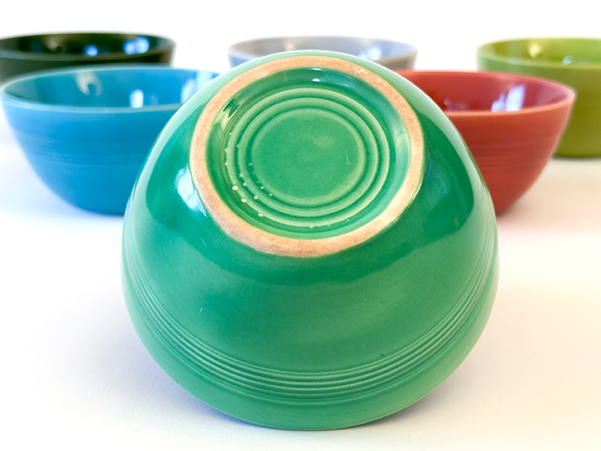 Green harlequin 36s bowl