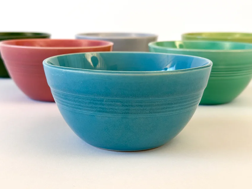 turquoise harlequin 36s bowl