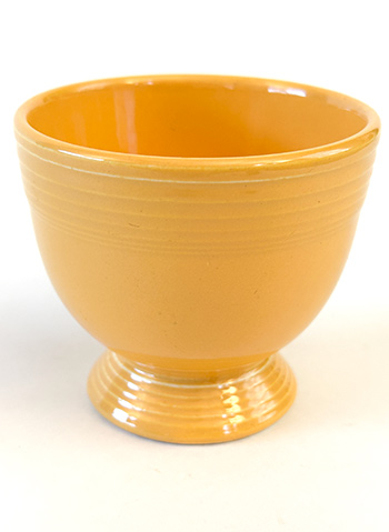 Yellow Vintage Fiesta Egg Cup Fiestaware Pottery For Sale